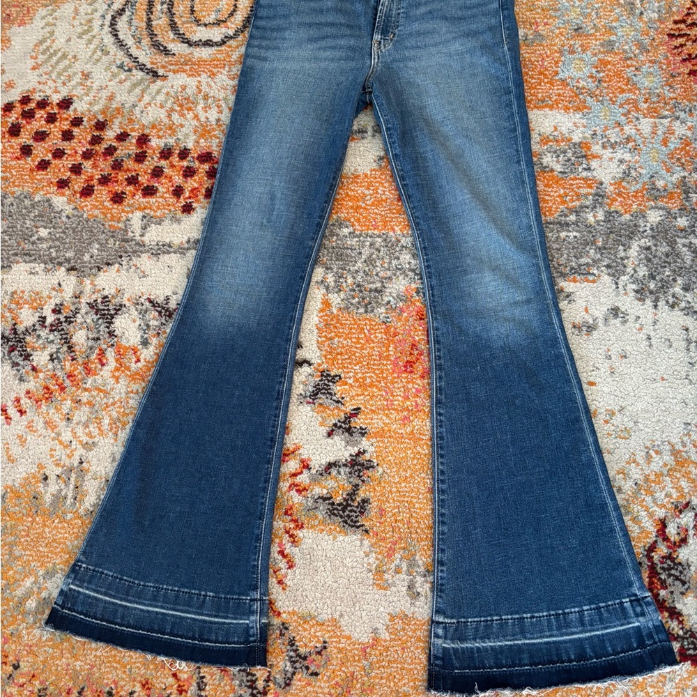 Hudson Jeans Dark Blue Flare Leg Denim